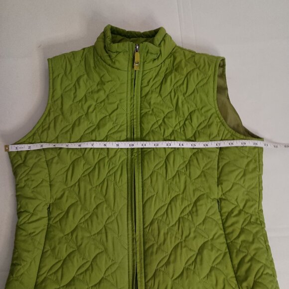 Royal Robbins Green Packable Quilted Outdoor Cottagecore Vest Women’s L - Large - Picture 13 of 16